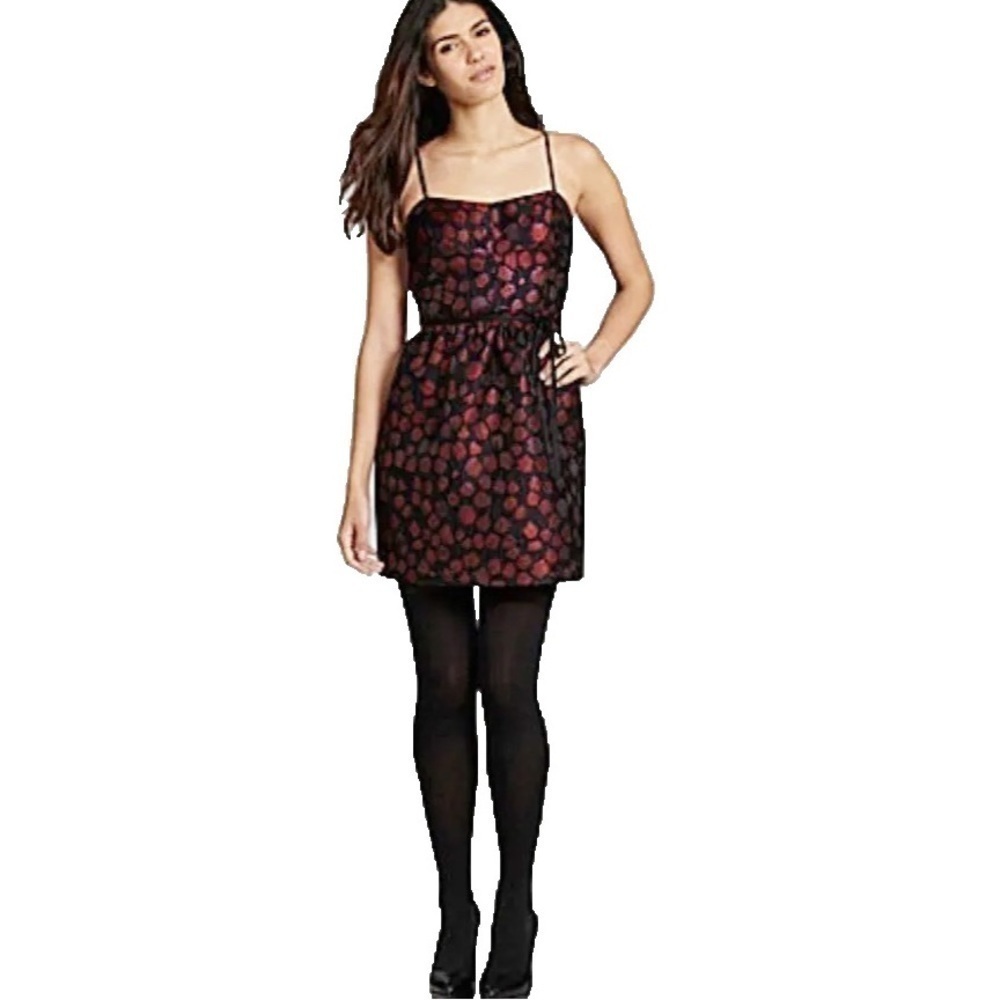 Chelsea & Violet Metallica Floral Dress